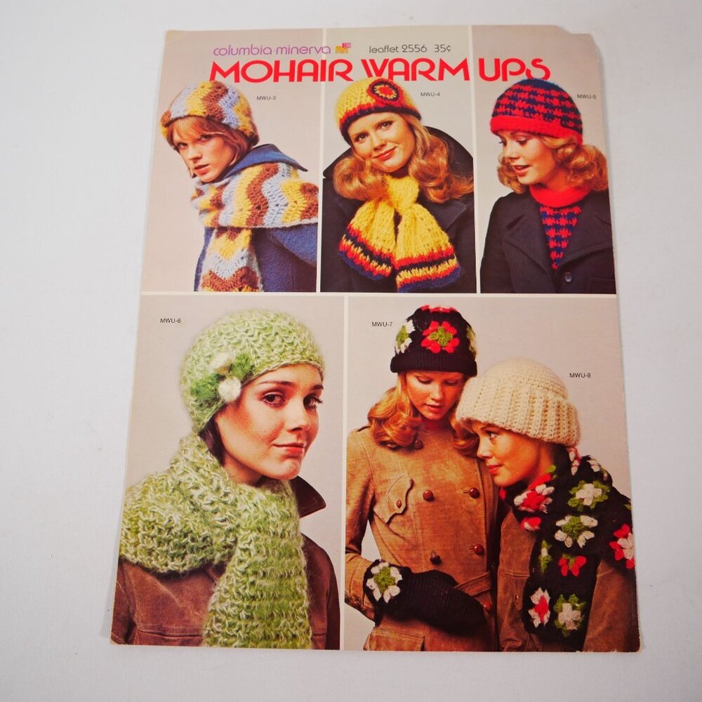 Vintage Craft Book Lot Of 9 Afghans Sweaters Needlework 1950s-80s - Picture 9 of 16